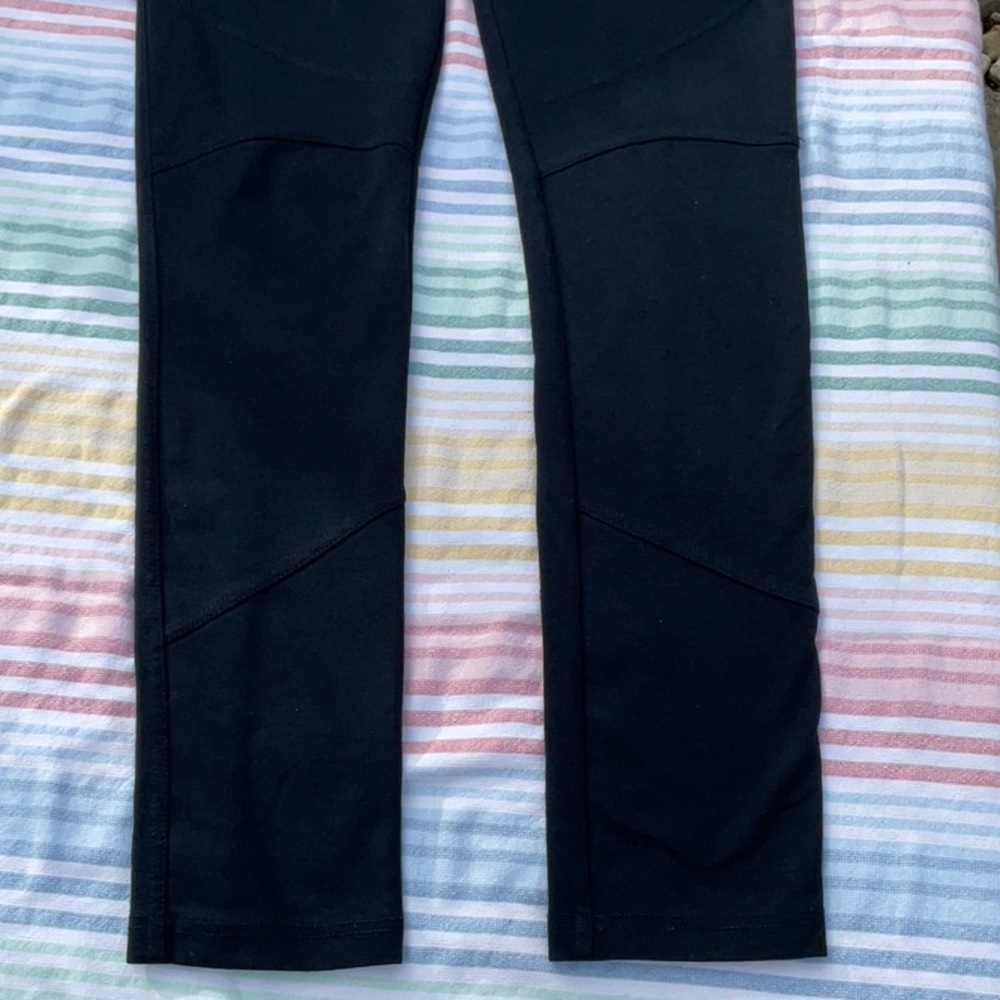 Eh 🎁 Free people skinny pants sz 29 inseam 30 black front and back pockets - Picture 3 of 13